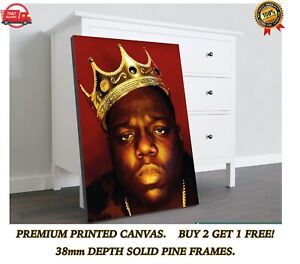 Notorious B.I.G. Luke Cage Biggie Large CANVAS Art Print Gift A0 A1 A2 A3 A4
