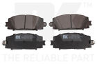 Brake Pads Set fits TOYOTA YARIS/VITZ NCP91 1.5 Front 05 to 14 NK 044650W140 New