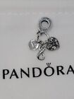 Authentic Pandora 925 Family Infinity Triple Dangle Charm # 792201C01