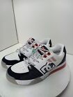 DC Shoes Versatile Le Mens Size 8 White Black Red Skate Sneakers