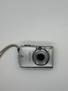 Canon PowerShot SD550 Elph Silver 7.1MP 3x Optical Zoom Digital Camera FOR PARTS