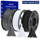 JAYO PLA High Speed 1.75mm 1.1KG Spool 3D Printer Filament 30-600mm/s Fast Print