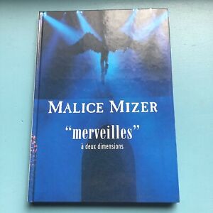 Malice Mizer Merveilles a deux dimensions Photo Book 1998 feat Gackt