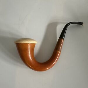 New ListingVtg Sherlock Holmes Style Calabash Gourd Solid Meerschaum Bowl Cup Smoking
