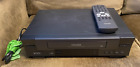 Toshiba W-512 VHS VCR Player 4 Head Hi-Fi Stereo with Remote (Tested)