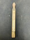 RARE Antique Vintage Taylor Thermometer Rochester NY Brass Metal/Wood