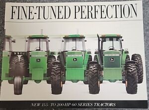John Deere Tractor Dealer Brochure 155 - 200 HP 60 Series Fine Tuned Perfection