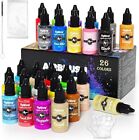 Airbrush Paint Set 26 Colors Airbrush Paint with 2 Airbrush Cleaner Ready Paint