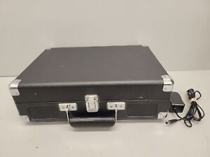 Crosley Cruiser Portable Vinyl Player Model CR8005F-BK - Tested