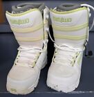 32 Thirty Two Prospect Snowboard Boots Women's Sz 7 White READ
