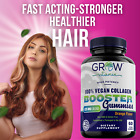 vegan collagen booster for Hair Skin & Nail GROWTH by Grow Vitamin - Plant Based