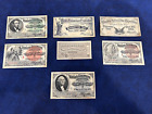 7 different/Vintage 1893 Chicago World's Columbian Expo Fair Tickets+++