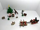 LEGO Christmas: Tree only from 10199 + Sleigh from 10245 (glued) see description