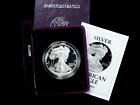 1993-P $1 Proof American Silver Eagle in Box w/ COA