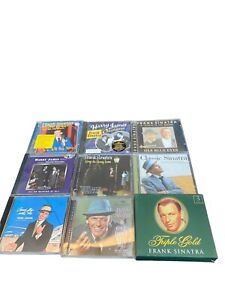 Frank Sinatra CD Lot of 9 Triple Gold A Tribute To The Guv’nor Ole Blue Eyes