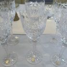 Set Of 6 Rogaska Queen Cut Etched Crystal  Port Wine 9 1/4” Stems Glasses