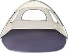 WhiteFang Beach Tent Anti-UV Portable Sun Shade Shelter for 3 Extendable Floor