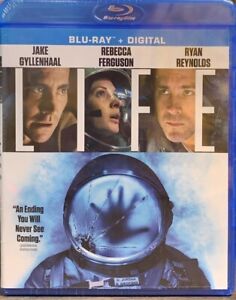 Life NEW SEALED (Blu-ray, 2017) Sci-fi Thriller Ryan Reynolds Jake Gyllenhaal