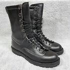 Danner Fort Lewis Mens Size 12 Work Boots Black Leather 10