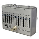 MXR M108 10-Band EQ Silver Guitar Effects Pedal by Dunlop Graphic Equalizer