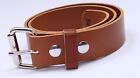 MEN'S GENUINE BUFFALO LEATHER BELT USA MADE BY AMISH HEAVY DUTY WORK 1.5 INCHES