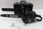 BLACK MAX 38cc 2-Cycle 18-inch Bar & Chain Gas Powered Chainsaw W/Case