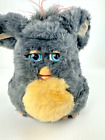 Furby Emoto-Tronic Dark Gray w/ Blue Eyes Mohawk RARE & WORKING, toy