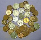 New ListingStarter Collection MIX Lot of 56 + OLD U.S. Coins with Mercury Silver Dime 1004