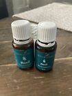Young Living Basil 15ml Essential Oils Lot Of 2 Used Full