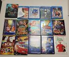 Disney Blu-ray DVD Lot 15 Movies  - Classics Family Kids Animated Pixar 2 NEW