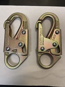 2-PACK LOT Double Locking Rope Snap Hook (N-3610) GATE 3600 Lbs
