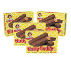 Little Debbie Nutty Buddy Bars, 4 Boxes, 48 Twin Wrapped PB Wafer Cookies