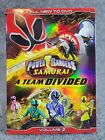 Power Rangers Samurai, Vol. 3: A Team Divided (DVD, 2013) NEW