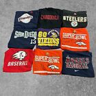 Lot Of 9 Sports Tee Shirts Size XL Reseller Bundle Wholesale Pricing