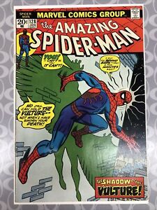 Amazing Spider-Man #128  The Vulture Hangs High! John Romita Cover 1974 Marvel