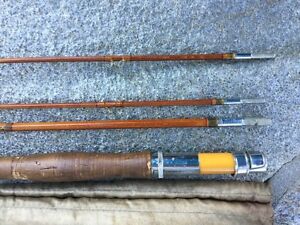 FRENCH RIVER MODEL 9' Split Bamboo Fly Rod- Montague?? Phillipson??