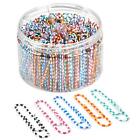 300 Pcs Striped Color Paper Clips Large Paper Clips for Office School Home