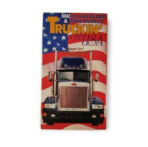 TESTED Merle Haggard TRUCKIN IN THE USA Music VHS  includes CLASSIC Country Hits