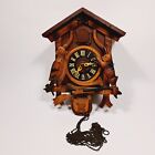Vintage German Black Forest Hunting Theme Cuckoo Clock ~ For Parts or Repair