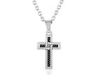 Montana Silversmiths Necklace Mens Intertwined Faith Cross 24