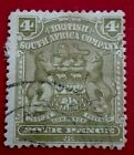 South Africa:1898 -1908 Coat of Arms 4 P. Rare & Collectible Stamp.