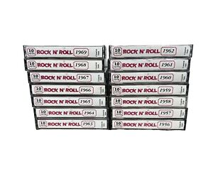 New ListingVintage Rock and Roll Hits Lot of 14 Music Cassette Tapes 50’s 60’s