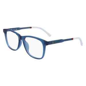 Lacoste L3635 424 49mm Blue Square Unisex Eyeglasses