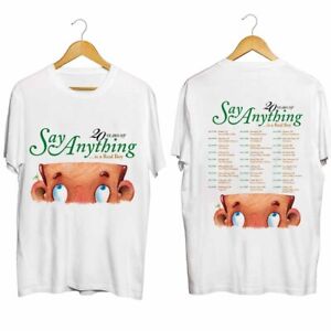 Say Anything 2024 Tour Shirt, 2024 Is a Real Boy 20th Anniversary Tour Shirt