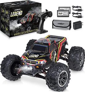 Laegendary Legend 4x4 Off-Road Remote Control Car, Up to 31 mph, Red / Black