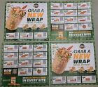 SUBWAY COUPONS 4 FULL SHEETS 56 COUPONS TOTAL EXPIRES JUNE 13 2024 BRAND NEW