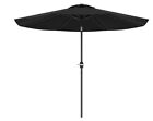 9' FT Umbrella Patio Outdoor Sunshade 8 Ribs Crank Tilt UV Block Beach Pool