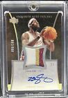 LEBRON JAMES 2004-05 EXQUISITE COLLECTION GAME WORN PATCH AUTO 96/100 CAVS