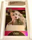TRACI LORDS 1/1 PROOF- PRISMATIC PINK LEAF METAL POP CENTURY MUSICARDS CARD
