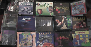 lot of 15 Philips CDI games 5 are brand new sealed golf tennis math phillips cdi